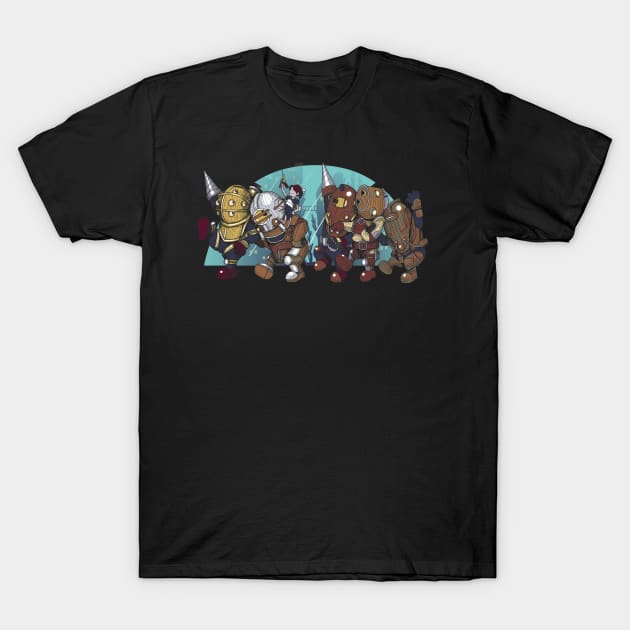 Where the Big Daddies Are T-Shirt by KindaCreative